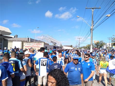 Csa Divulga Pre O Dos Ingressos Para Primeiro Jogo Da Final Do Alagoano