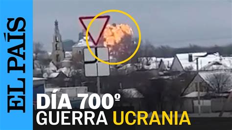 Guerra Ucrania Kiev Derriba Un Avi N Militar Ruso Mientras Hay