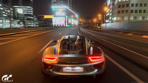 Gran Turismo 7 Porsche 918 Spyder 13 Tokyo Expressway South