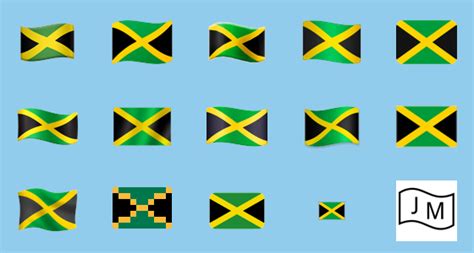 🇯🇲 Flag: Jamaica on Noto Emoji Font 16.0