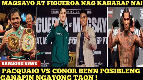 Figueroa At Magsayo Nagharap Na Sa Unang Pagkakataon Pacquiao Vs