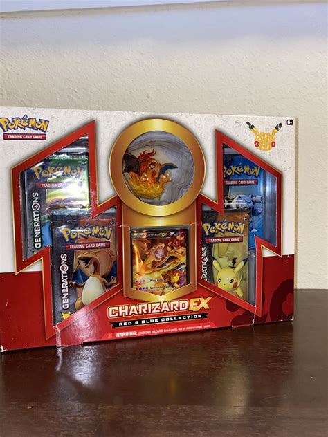 Mavin Pokemon Generations Charizard Ex Red And Blue Collection Box Sealed