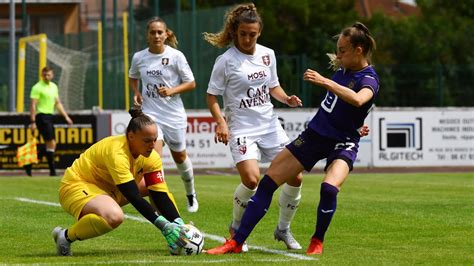 Highlights Fc Metz Rsca Women Youtube