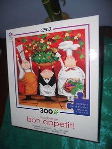 Ceaco 2014 Bon Appetit 300 Piece Puzzle Tracy Flickinger Made In USA