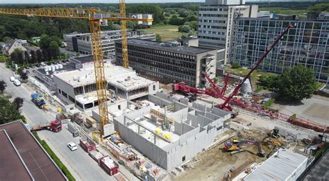 Nieuwe Dronebeelden Logistiek Gebouw Az Sint Lucas