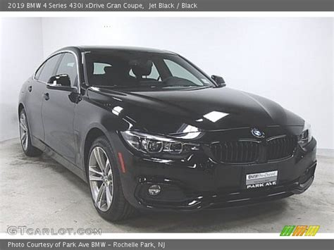 Jet Black 2019 Bmw 4 Series 430i Xdrive Gran Coupe Black Interior Vehicle