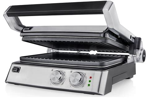 GÖTZE JENSEN GL801X Inox 2000W kontaktowy Grill elektryczny niskie