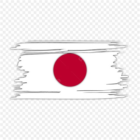 Escova De Vetor De Bandeira Nacional Do Japão PNG , Japão, Bandeira ...