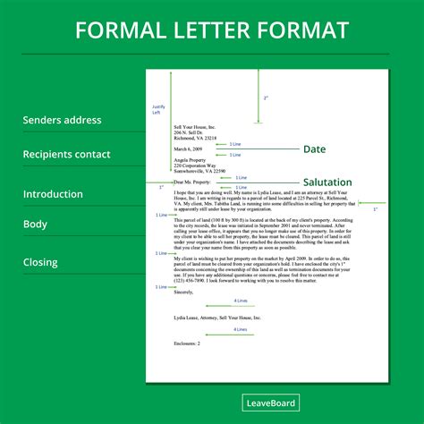 Formal Letter Format Business Letter Format, A Formal Letter, Resource ...