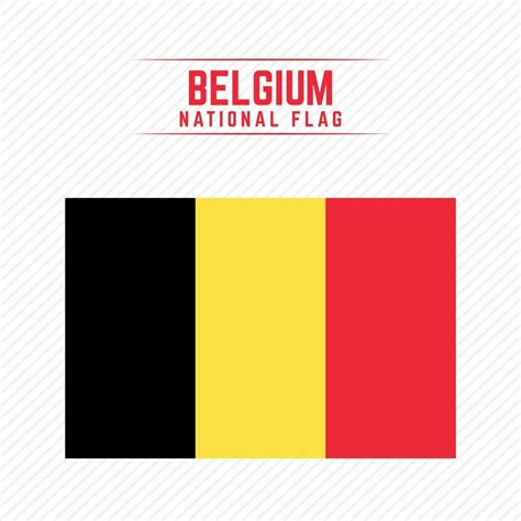 National Flag Of Belgium Vector Art At Vecteezy