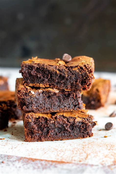 Sourdough Brownies Quick Easy Discard Recipe Crave The Good