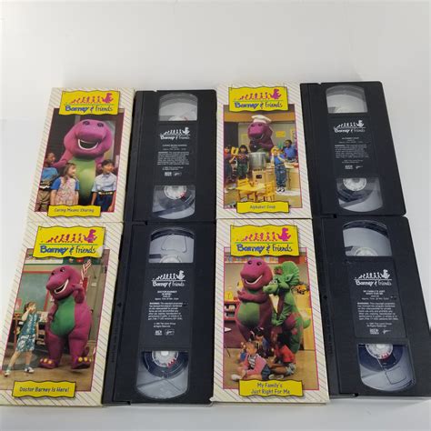 Barney Vhs Lot The Purple