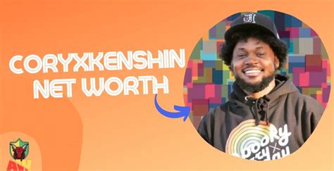 Coryxkenshin Net Worth All About Worth