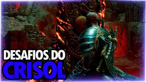 DESAFIOS DO CRISOL God Of War Ragnarok YouTube