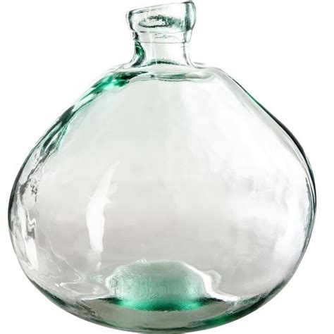 Vase Dame Jeanne Verre recyclé Transparent D33 cm Aosphera