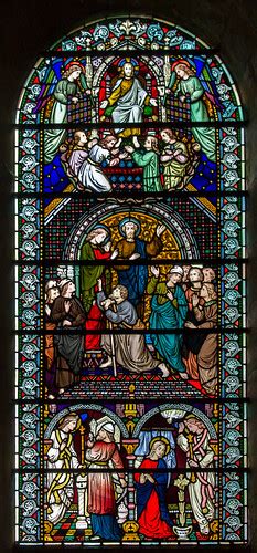 Stained Glass Window Southwell Minster Various Biblical S Flickr