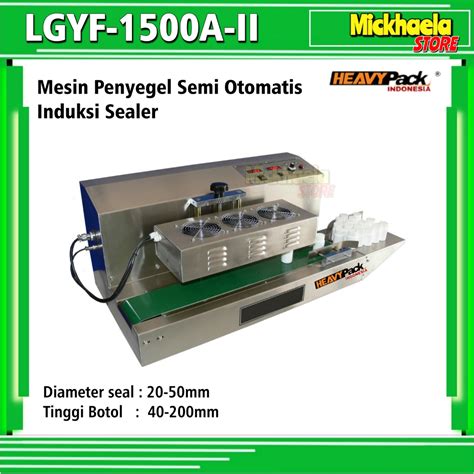 Jual Mesin Segel Atas Botol Induction Induksi LGYF 1500A II HEAVYPACK