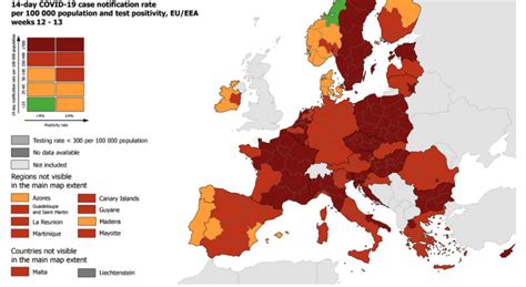 Covid La Mappa Europea Ecdc Dalla Toscana Alla Puglia Sette Regioni