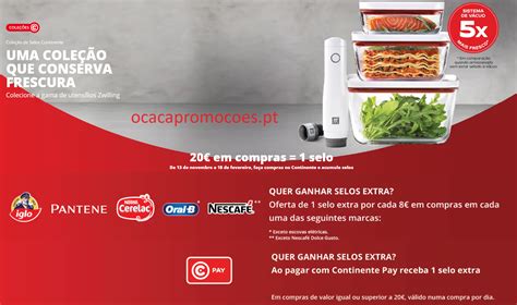 Alerta Continente Nova Cole O Cozinha Selos O Ca A Promo Es