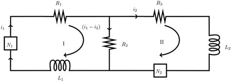 loops electrical circuit  scientific diagram