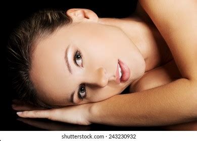 Sensual Portrait Nude Woman Lying Stock Photo Shutterstock