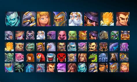 Rpg Game Avatars Pack 01 By Dionartworks Codester