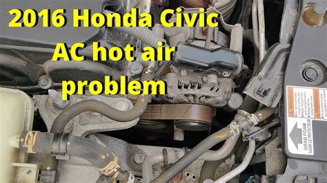 Diagram How To Remove Ac Compressor 04 Honda Civic Hybrid Ho