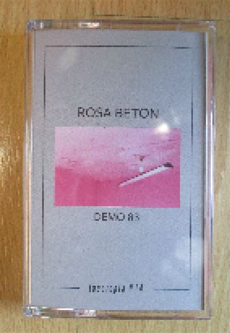 Demo Tape Limited Edition Nummeriert Re Release Von Rosa