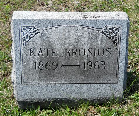 Kate Alice Edmonds Brosius Find A Grave Memorial