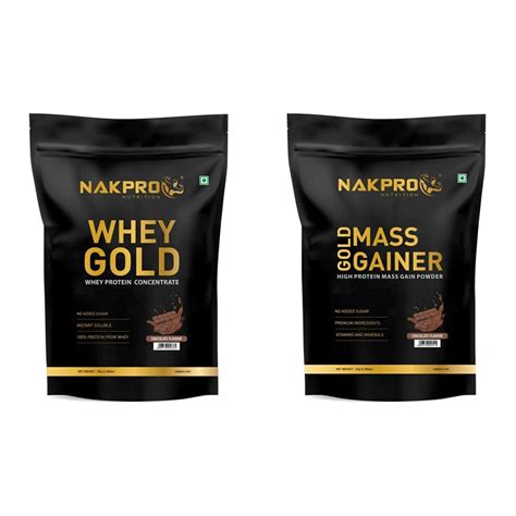 Buy NAKPRO GOLD 100 Whey Protein Concentrate 1 Kg Chocolate Flavour