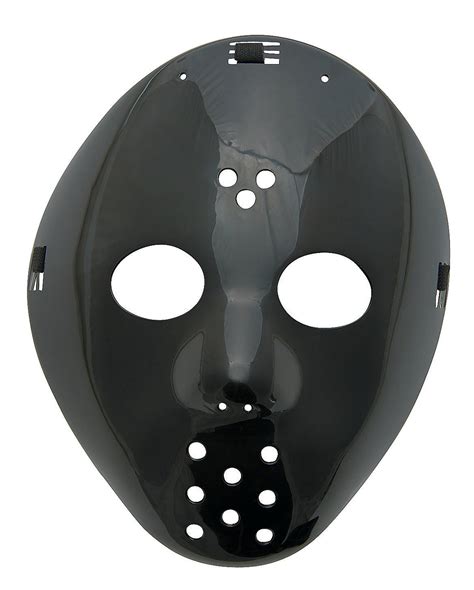 Eishockey Maske schwarz für Halloween online kaufen Horror Shop