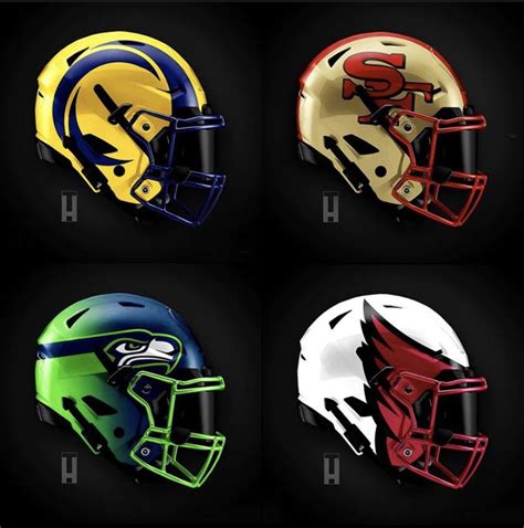 Designer creates concept helmets for all 32 nfl teams – Artofit