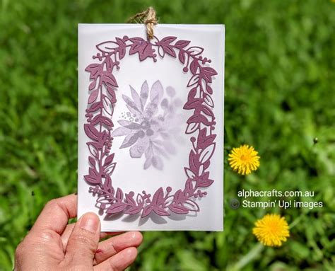 Eden S Garden Inspiration From Alphacrafts Stampin Up