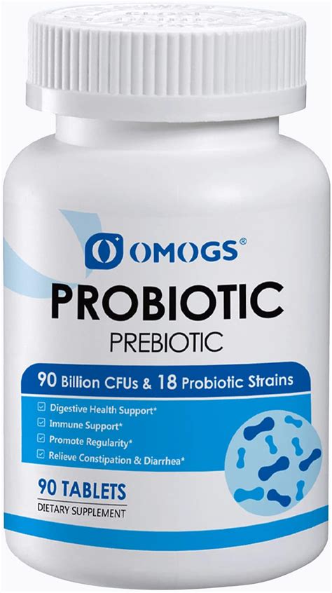 Omogs Probiotics 90 Billion Cfus 18 Strainswith 3 Organic