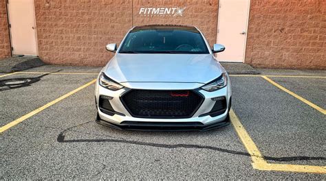 2018 Hyundai Elantra Sport With 18x10 5 ESR Sr08 And Achilles 235x40 On