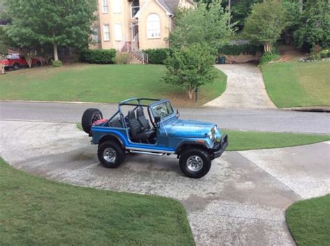 Jeep Cj Renegade Original Paint Unrestored Cj Super Solid Lifted