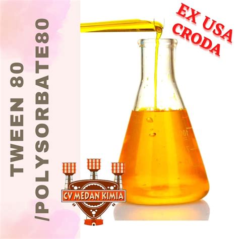 Jual Tween Polysorbate Ex Usa Croda Gram Cosmetic Grade