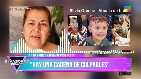 El Testimonio De La Abuela De Lucio Dupuy Hay Una Cadena De Culpas