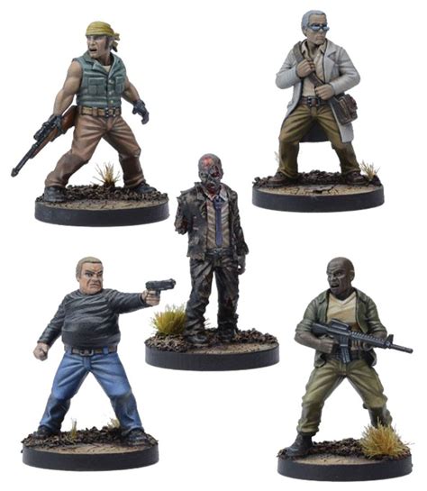 The Walking Dead Walking Dead All Out War Miniature Game Made To Suffer