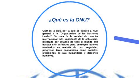 Qu Es La Onu By Karla Sosa On Prezi