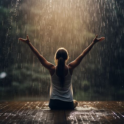 Lluvia Relajante Para La Paz Del Yoga Reflexiones De M Sica De Yoga