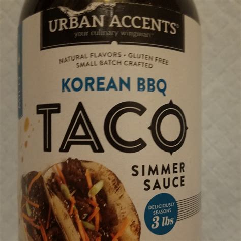 Urban Accents Korean Bbq Taco Sauce Reviews Abillion