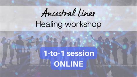 Ancestral Lines Healing Private 1 To 1 Session Online