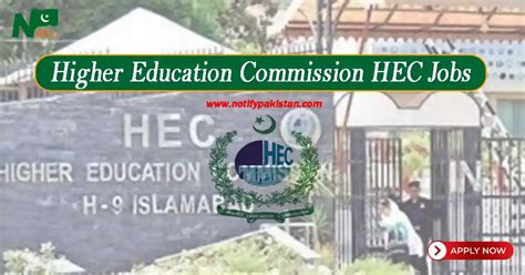 Higher Education Commission Hec Jobs 2024 Notify Pakistan