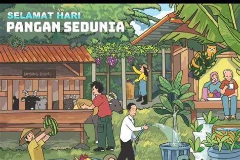 Hari Pangan Sedunia Presiden Sebut Cadangan Beras Nasional Mencukupi