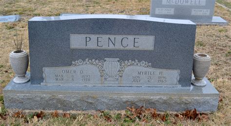 E Myrtle Huffman Pence Memorial Find A Grave