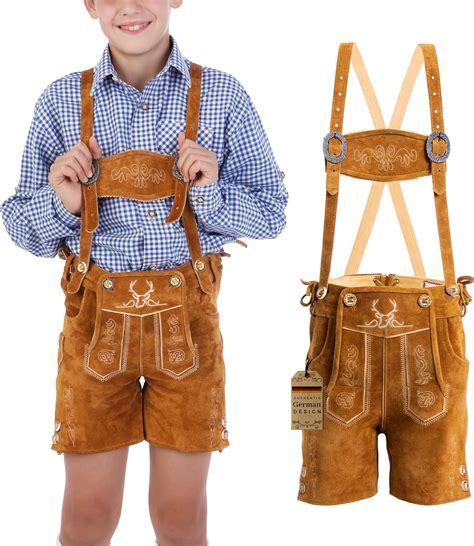 Bavaria Trachten Lederhose Kinder Tracht Trachtenhose Kinder Aus