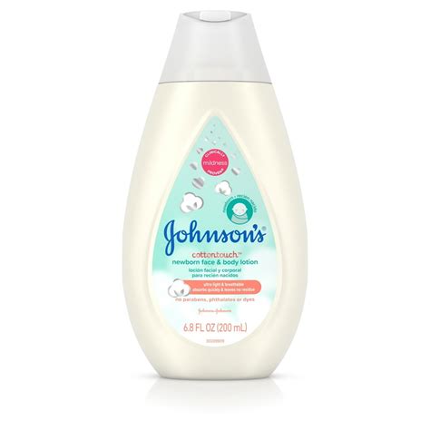 Johnsons Cottontouch Newborn Baby Face And Body Lotion 68 Fl Oz