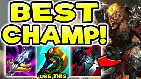 WUKONG TOP IS NOW THE BEST CHAMPION IN THE GAME S12 WUKONG TOP