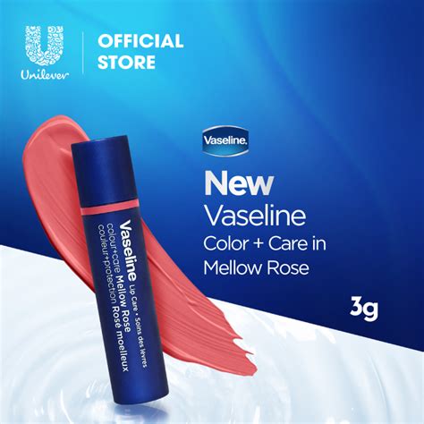 Jual Vaseline Lip Care Colourcare 3gr Pelembab Bibir Dengan Sentuhan